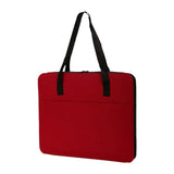 Maxbell Toy Car Organizer Case 52 Slots Felt Carrier for Kids Model Cars Collectible Red