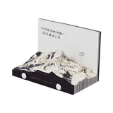 Maxbell 2025 Year Calendar Model Mount Paper Sculpture for Collectibles Home