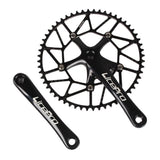 Maxbell Maxbell Bike 50-58T 9-11 Speed Crankset 170mm Crankarms 130BCD Chainring Black 56T