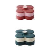 Maxbell 2x Petal Flower Candy Trays Creative Nuts Manager Box Storage