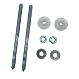 Maxbell Wall Mounted Basin Fixing Kit Washbasins Parts Sturdy Bathroom Basin Fitting 10x180mm