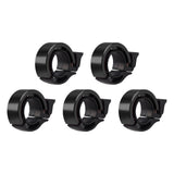 Maxbell Maxbell 5 Pieces Bike Bell Waterproof Bicycle Handlebar Bell for Road Bikes Supplies Black