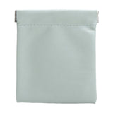 Maxbell Mini Purse Jewelry Pouch Headphones Rings Holder PU Leather Makeup Bag Small Green 10x12cm