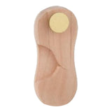 Maxbell Knife Handle Replacement Wooden for Bagels Slicing Homemade Bread Sandwiches Beech