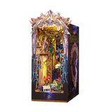 Maxbell Bookshelf Insert Decor Handicrafts Display 3D Diorama Bookend Stand for Gift