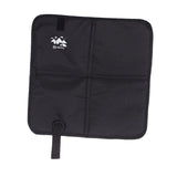 Maxbell Foldable Cushion Seat Small Oxford Cloth for Outdoor Activities Picnic Beach Black