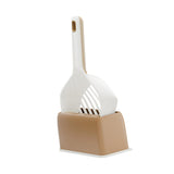Maxbell Cat Litter Scooper Pet Sifter Easy Cleanup Kitten Scooper Cleaning Tool White