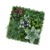 Artificial Plant Wall Panel Greenery Wall Backdrop for Indoor Birthday Party Style A