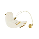 Dove Christmas Ornament Xmas Nursery Doors Christmas Tree Hanging Decoration White