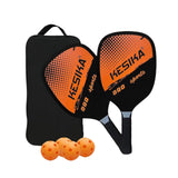 Maxbell Pickleball Paddle Set Training Pickleball Racket for Power Control Beginners Orange