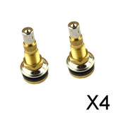 Maxbell 4x2 Pieces Lawn Garden Tractor Air Water Wheel Tubeless Tire Valve Stem TR618A