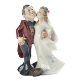 Maxbell Maxbell Creative Couple Statue Art Sculpture Figurine for Desktop Bookshelf Decor Kiss