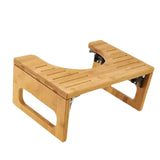 Maxbell Toilet Stool Foldable Nonslip Simple Sturdy Stool for Kids Women All Toilets