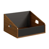 Maxbell Vinyl Record Holder Stand CD Display Holder for CD Newspapers Documents L 37.5cmx37cmx24cm