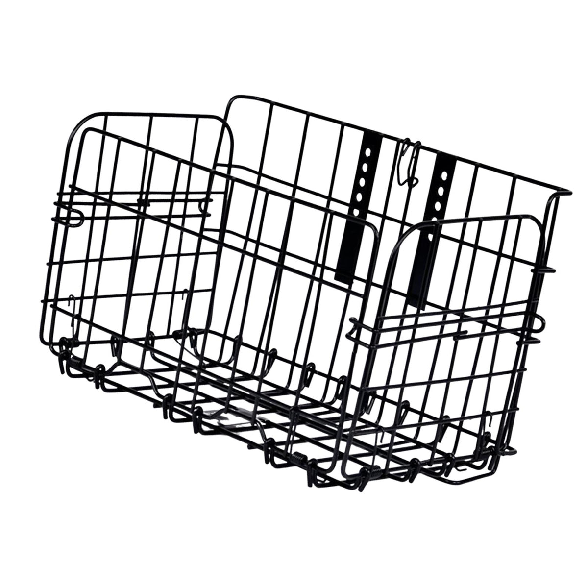 Maxbell Bike Handlebar Folding Wire Basket for Cat Carrier Easily Install Heavy Duty