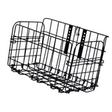 Maxbell Bike Handlebar Folding Wire Basket for Cat Carrier Easily Install Heavy Duty