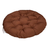 Maxbell Hanging Chair Seat Cushion Comfortable Rocker Chair Pad for Yard Lawn Indoor Brown 50cm
