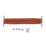 Vintage Style Guitar AMP Amplifier Leather Handle with White Stitching and Screws #5, Pack of 1 - Aladdin Shoppers