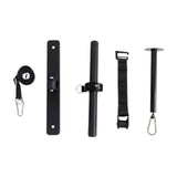 Maxbell Forearm Wrist Roller Train Set Arm Easy Assembly Back Arm Strength Exerciser