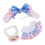 Maxbell 17cm Doll Clothes Set Cosplay Doll Outfit Accessories for Apartment Children
