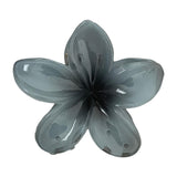 Maxbell Flower Shape Hair Claw Clip Nonslip Hair Clip for Women   Gray