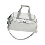 Maxbell Travel Duffle Bag Portable Sports Gym Bag for Outdoor Business Trip Fitness White