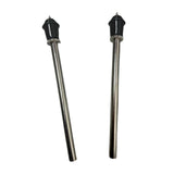 Maxbell 2x Tom Feetdrum Set Support Rack Floor Tom Legs Sturdy Drum Kit Support Legs