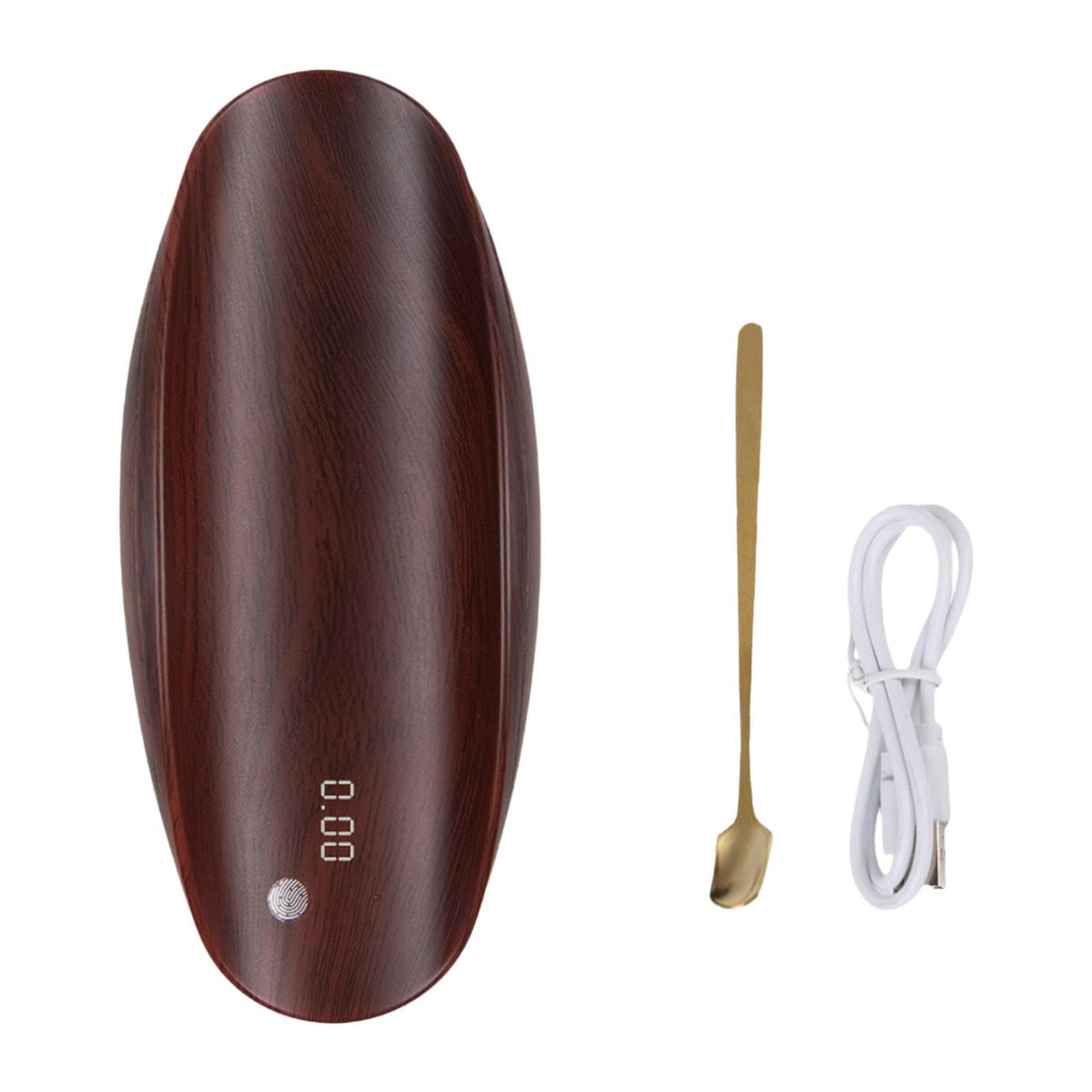 Maxbell Pocket Scale Precision Rechargeable Kitchen Scale for Indoor Restaurant Home red wood gift box