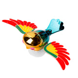 Bird Decoration Toy Multifunctional Flying Bird Toys Electric Bike Companion Red