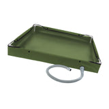 Maxbell Portable Shower Pan Beach with Drain Hose for Adults Bathroom Indoor Outdoor Green