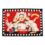 Maxbell 2 Pcs Pack Chef Kitchen Area Rug Anti-Skid Living Bedroom Floor Mat Carpets