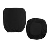 Maxbell Office Computer Chair Stretchable Rotating Chair Seat Covers Black