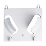 Maxbell Hard Hat Rack Sturdy Space Saving Hat Helmet Holder for Living Room Workshop White