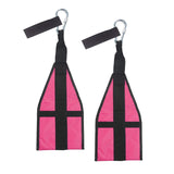 Maxbell Maxbell Hanging Ab Straps Sling Door Hanging Heavy Duty for Fitness Gym  Rose Red