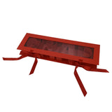 Maxbell Grad Empty Flower Box Cardboard Floral Packaging for Anniversary Party Candy red