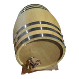 Maxbell 1.5L Oak Barrel Decoration Container Drink Barrel for Table Bar Entertaining