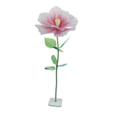 Maxbell Artificial Flower Realistic Elegant Floral Arrangement for Event Garden Home Pink