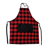 Maxbell Chef Apron with Large Pocket Kitchen Apron for Baking Cafes Bar Cleaning 44x59 cm