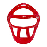 Maxbell Boxing Face Cover Face Guard Gym Protective Gear Karate Sparring Face Shield Red
