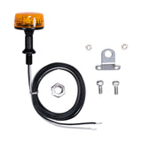 Maxbell RC Car LED 360 Rotating Light Flashing Lamp for 1:14 RC Model Car Spare Part