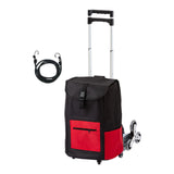 Maxbell Stair Climbing Hand Cart Folding Hand Cart for Home Moving Outdoor Daily Use Hand Cart with Bag