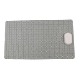 Maxbell Maxbell Non Slip Bathroom Shower Bath Tub Suction Bathtub Mat with Drain Hole Gray