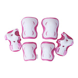 Maxbell 2/Set Luminous Kid Skating Safety Protective Gear Knee Elbow Wrist Pad
