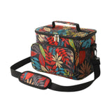 Maxbell Lunch Bag with Handle 10L Insulated Picnic Bag for Travel Backpacking Hiking leaf