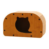 Maxbell Cat Sleeping Bed Sturdy Cat Scratcher House for Kitty Indoor Cats Small Cats S