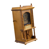 Maxbell Wooden Engraved Music Box Hand Crank for Spring Festival Wedding Anniversary