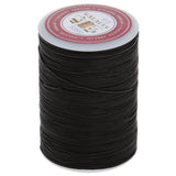 Maxbell Leather Craft Handwork Sewing Round Waxed String Thread 0.6mm Black - Aladdin Shoppers