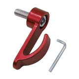Maxbell Generic Motorcycle Handlebars Hook Cargo Hook with M6 Screw Compact Aluminum Red