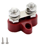 Maxbell Maxbell Car Boat 48V Red Terminal Studs Heavy-Duty With Screw Wires Connected (M8)