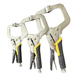 Maxbell 3 Pieces Woodworking Locking Pliers 6 Inches 9 Inches 11 Inches for Workshop